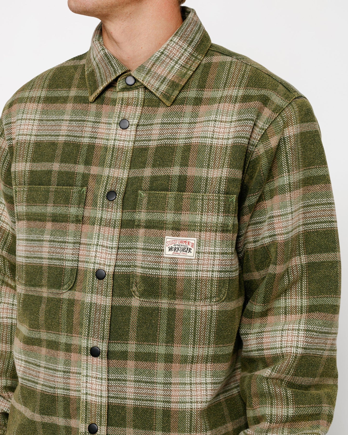 HEAVY WASHED PLAID SHIRT