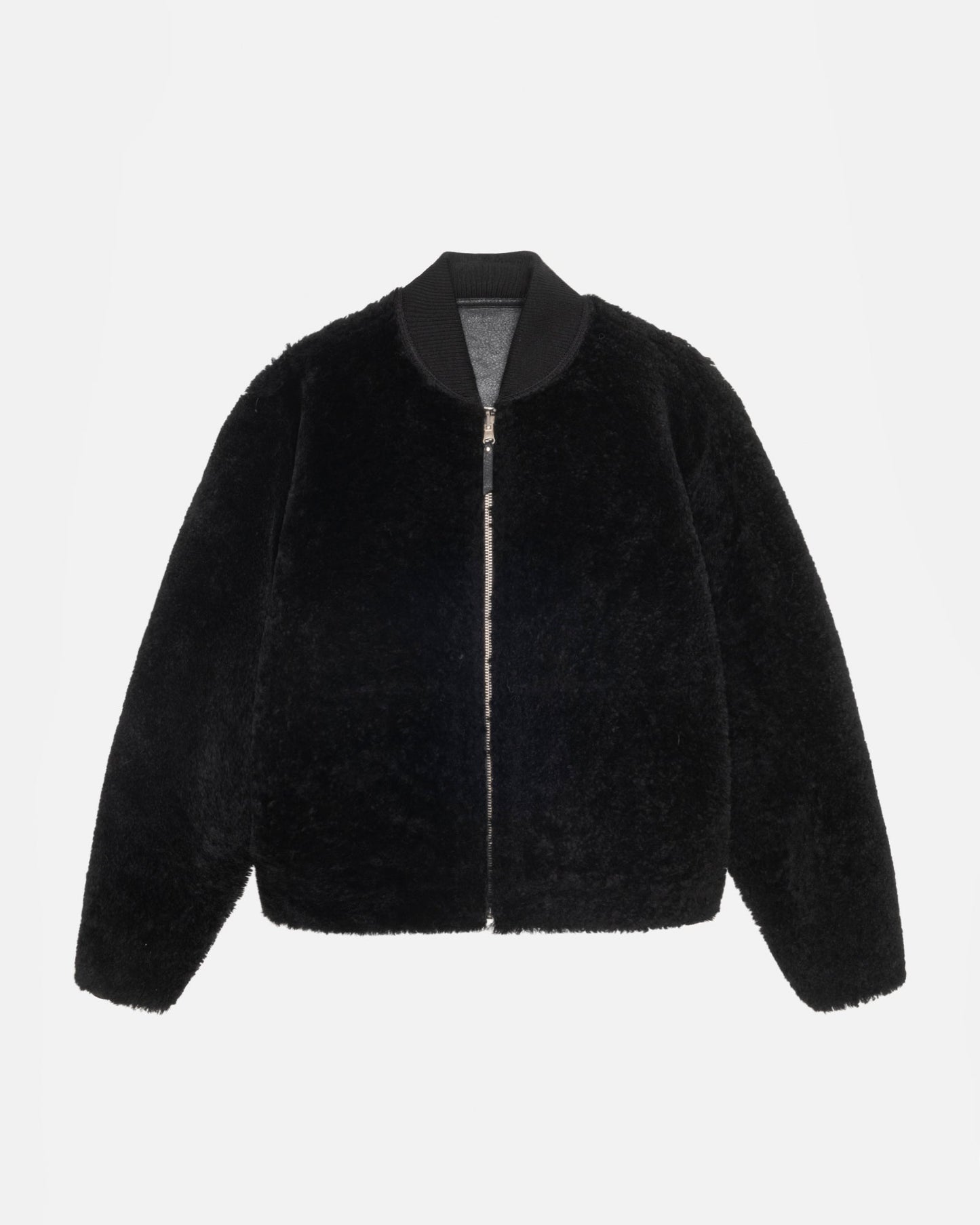 SHEARLING REVERSIBLE BOMBER