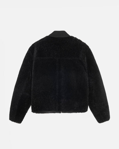 SHEARLING REVERSIBLE BOMBER