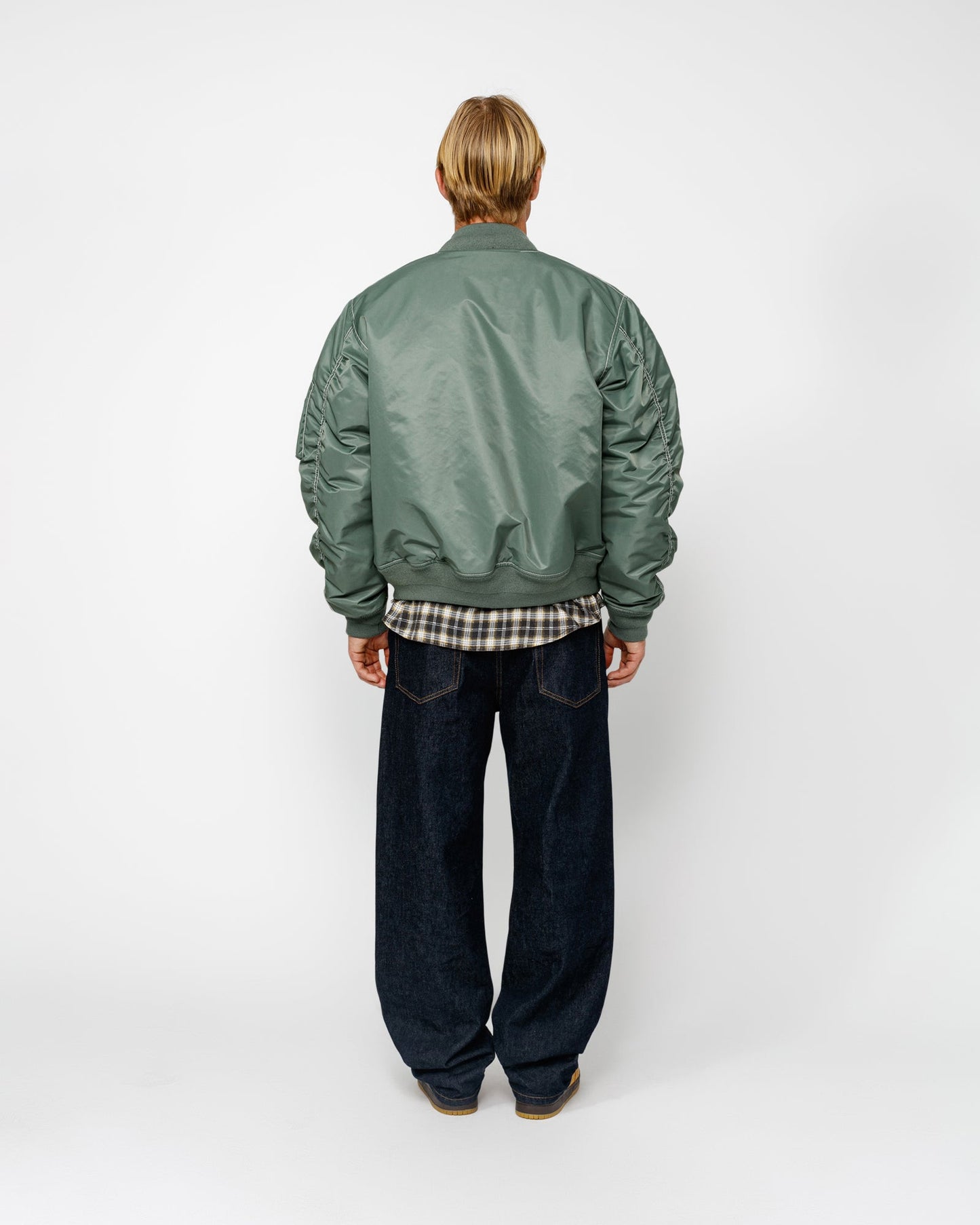 BUILT REVERSIBLE BOMBER JACKET