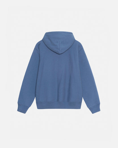 SATIN PATCH OVERSIZED HOODIE