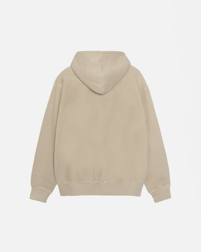 SMOOTH STOCK HOODIE PIGMENT DYED