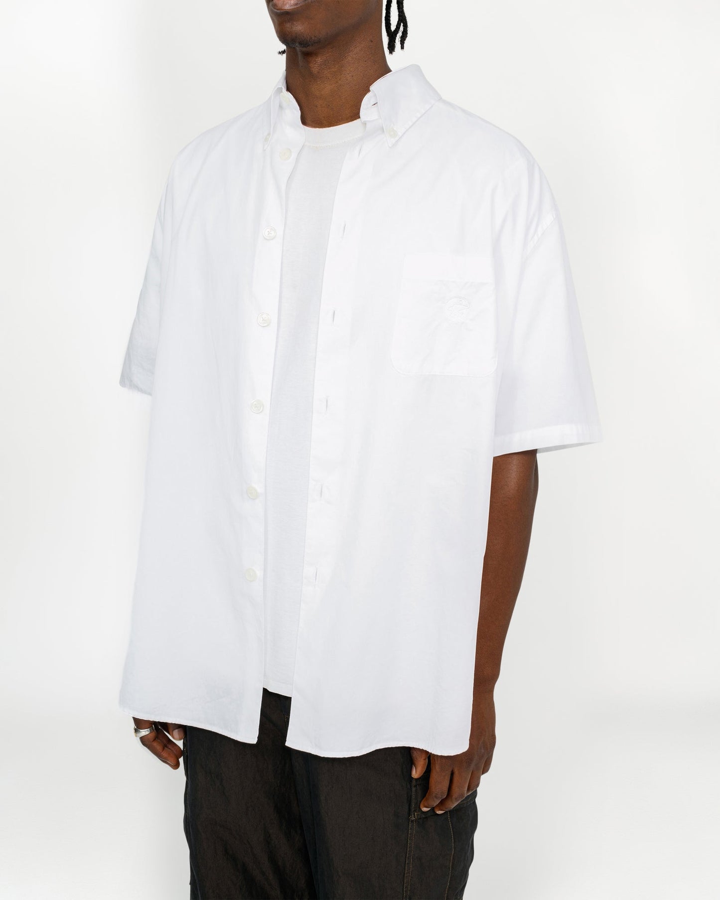 OUR LEGACY WORK SHOP BORROWED SHIRT SHORT SLEEVE